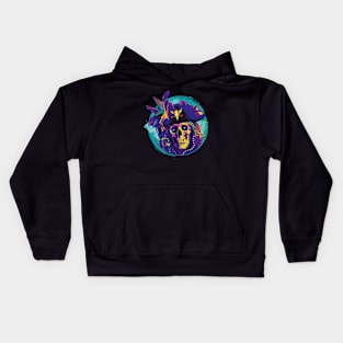 Grinning Undead Pirate Kids Hoodie